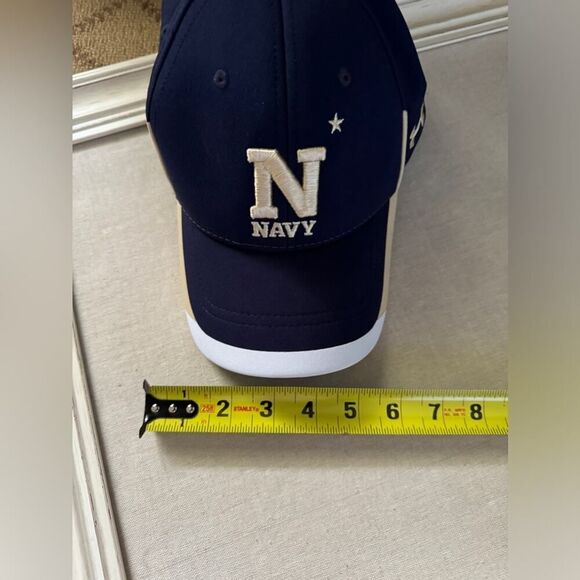 Under Armour Naval Academy Midshipmen baseball cap L NWOT - Picture 2 of 6